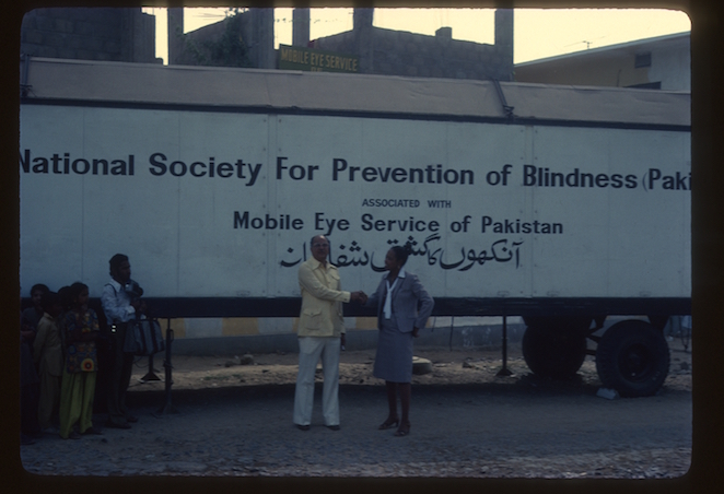 picture of Drs Bath and Kirmani in Pakistan